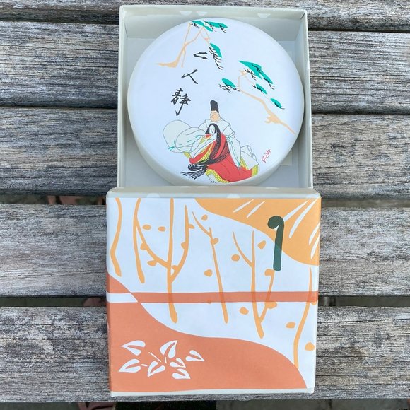 🌸Vintage Japanese Round Trinket Box - Picture 6 of 9